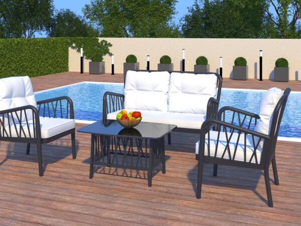 RA GALA 4 PC SEATING SET
