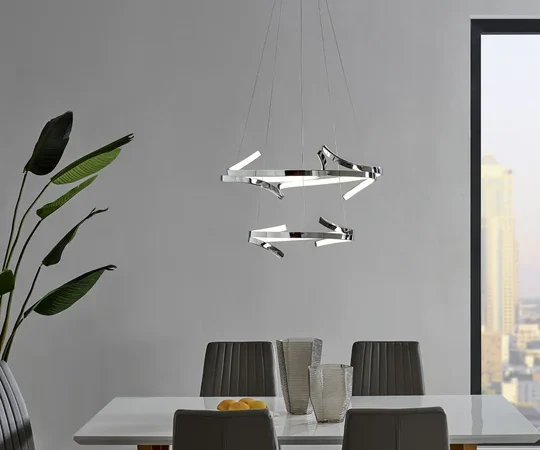 Beijing LED adjustable Round Chandelier FI CH-011