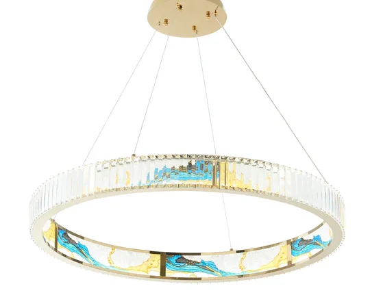 Boeseman's Colorful Chandelier FI CH-1163-1R