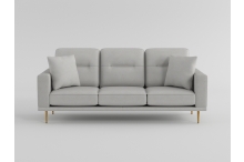 9417GRY Seating-Violetta Collection 2pc Set: Sofa, Love