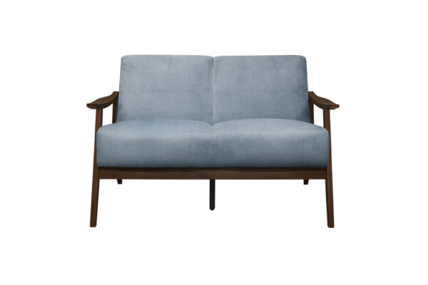 1032BGY Seating-Carlson Collection 2pc Set: Sofa, Love