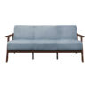 1032BGY Seating-Carlson Collection 2pc Set: Sofa, Love