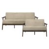 1032BR Seating-Carlson Collection 2pc Set: Sofa, Love