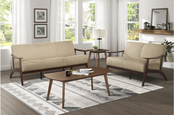 1032BR Seating-Carlson Collection 2pc Set: Sofa, Love