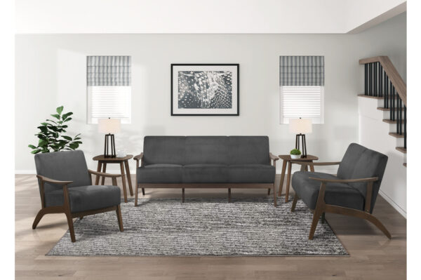 1032DG Seating-Carlson Collection 2pc Set: Sofa, Love