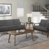 1032DG Seating-Carlson Collection 2pc Set: Sofa, Love
