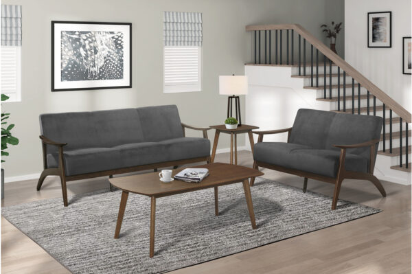 1032DG Seating-Carlson Collection 2pc Set: Sofa, Love