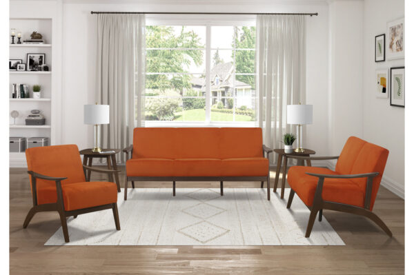 1032RN Seating-Carlson Collection 2pc Set: Sofa, Love