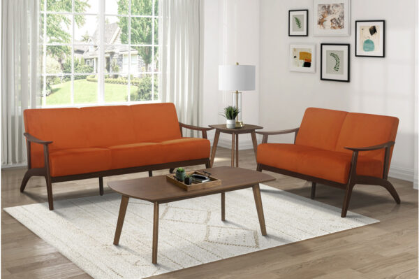1032RN Seating-Carlson Collection 2pc Set: Sofa, Love