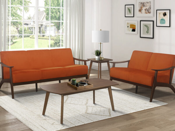 1032RN Seating-Carlson Collection 2pc Set: Sofa, Love