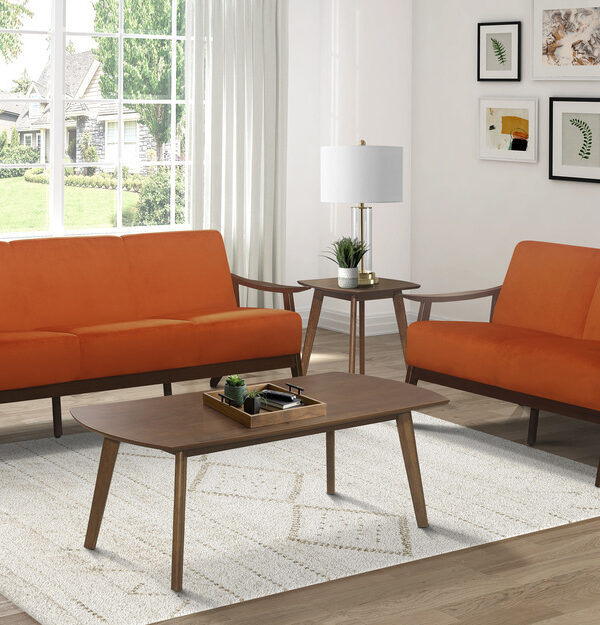 1032RN Seating-Carlson Collection 2pc Set: Sofa, Love