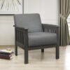 1104GY Seating-Lewiston Collection 2pc Set: Sofa, Love