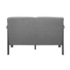 1104GY Seating-Lewiston Collection 2pc Set: Sofa, Love