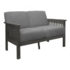 1104GY Seating-Lewiston Collection 2pc Set: Sofa, Love