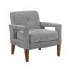 1113GY Seating-Belfort Collection Love Seat