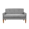 1113GY Seating-Belfort Collection Love Seat