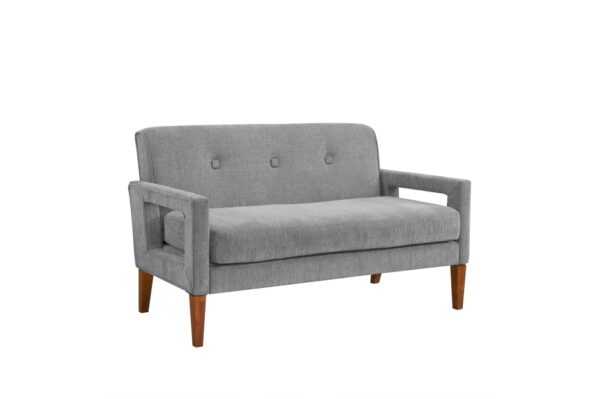 1113GY Seating-Belfort Collection Love Seat