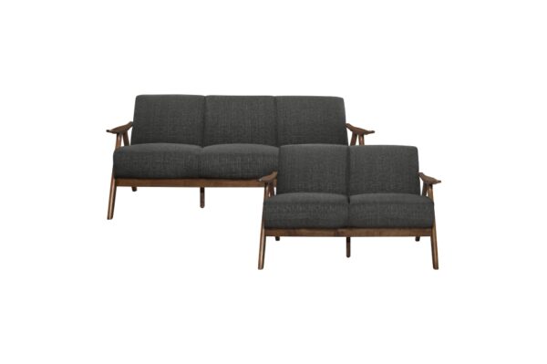 1138DG Seating-Damala Collection 2pc Set: Sofa, Love