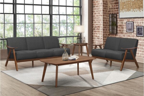 1138DG Seating-Damala Collection 2pc Set: Sofa, Love