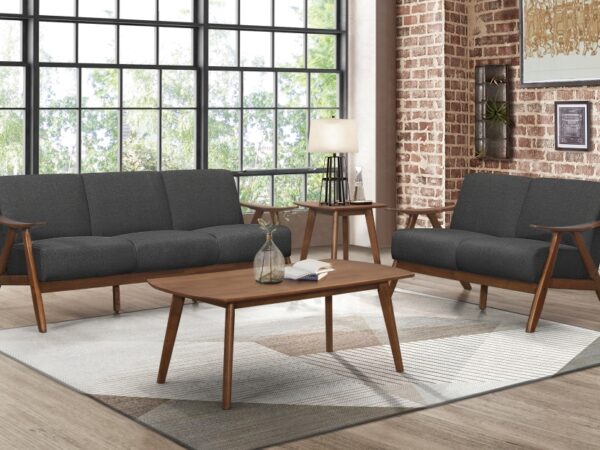 1138DG Seating-Damala Collection 2pc Set: Sofa, Love
