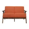 1138RN Seating-Damala Collection 2pc Set: Sofa, Love
