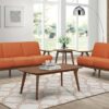 1138RN Seating-Damala Collection 2pc Set: Sofa, Love