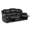 8230BLK Seating-Bastrop Collection 2pc Set: Sofa, Love