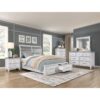 Eastern King Platform Bed wi