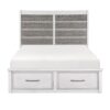 Eastern King Platform Bed wi