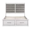 Eastern King Platform Bed wi