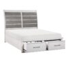 Eastern King Platform Bed wi