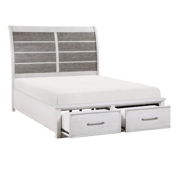 Eastern King Platform Bed wi