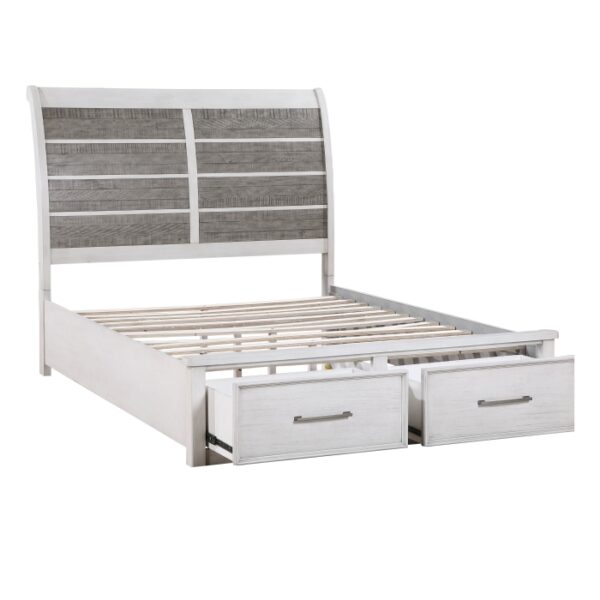 Eastern King Platform Bed wi