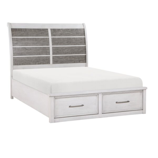 Eastern King Platform Bed wi