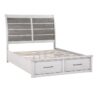 Eastern King Platform Bed wi