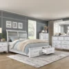 1303 Bedroom Ambrose Collection 4pc Set (QB+NS+DR+MR)