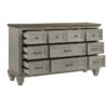 1305 Bedroom Renton Collection 4pc Set (QB+NS+DR+MR)