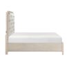 HE-1312-1  Queen Platform Bed with Footboard Storage