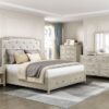 1312 Bedroom Genoa Collection 4pc Set (QB+NS+DR+MR)