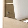 HE-1313N-1  Queen Platform Bed with Footboard Storage