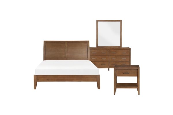 1314 Bedroom Evans Collection 4pc Set (QB+NS+DR+MR)