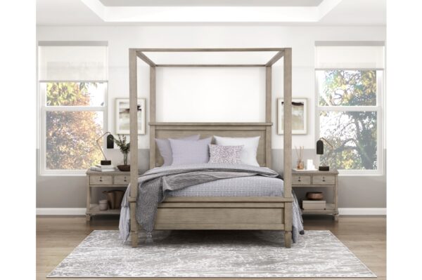 1316 Bedroom Marceline Collection 4pc Set (QB+NS+DR+MR)