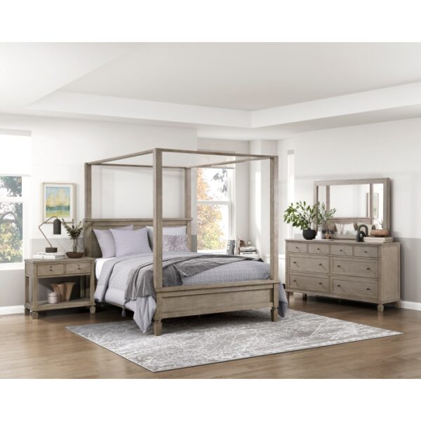 HE-1316-1  Queen Platform Bed