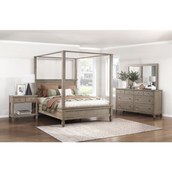 HE-1316-1  Queen Platform Bed