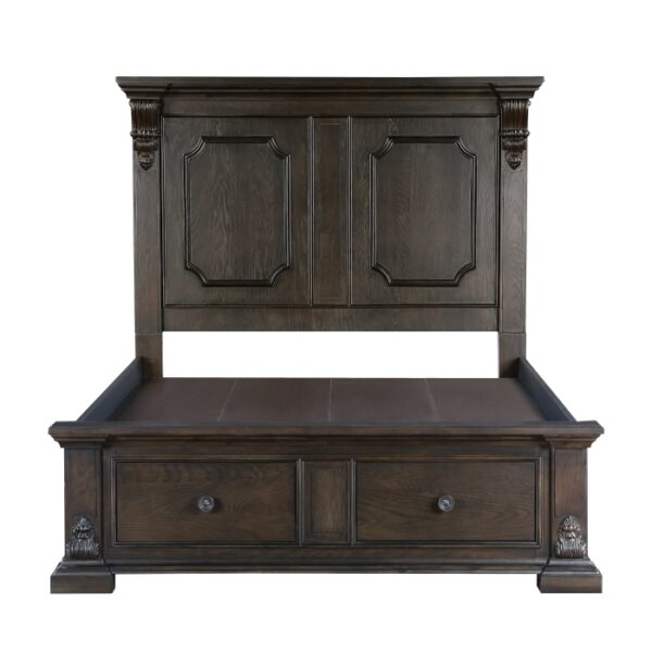 Eastern King Platform Bed wi