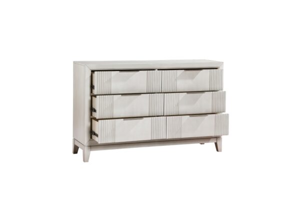 1326 Bedroom Florence Collection 4pc Set (QB+NS+DR+MR)