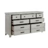 1337 Bedrooom Willowbrook Collection 4pc Set (QB+NS+DR+MR)