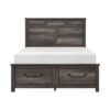 1342 Bedroom Lenior Collection 4pc Set (QB+NS+DR+MR)
