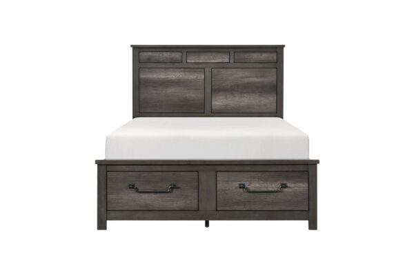 1342 Bedroom Lenior Collection 4pc Set (QB+NS+DR+MR)