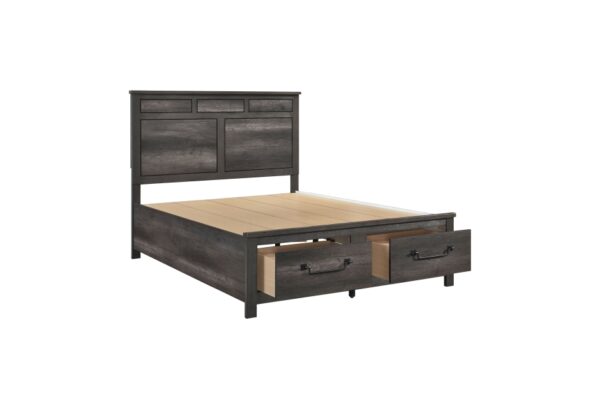 1342 Bedroom Lenior Collection 4pc Set (QB+NS+DR+MR)